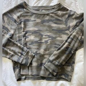 Womens Long Sleeve Camo Shirt